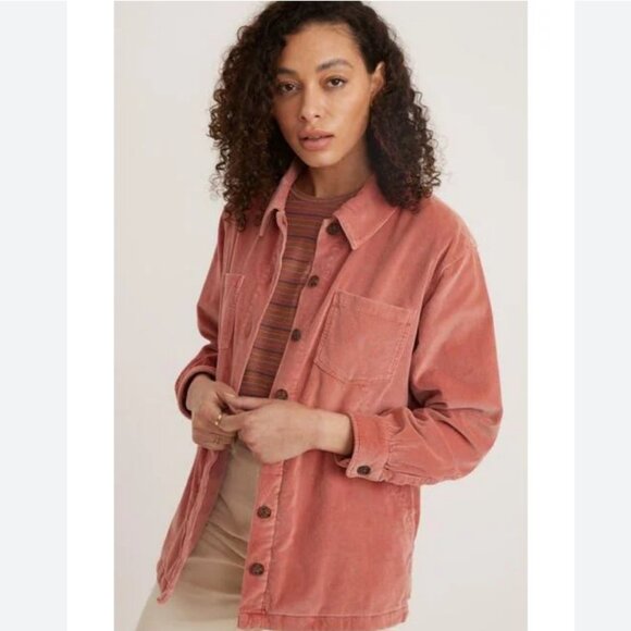 Marine Layer Carrie Cord Shirt Jacket - Picture 2 of 13